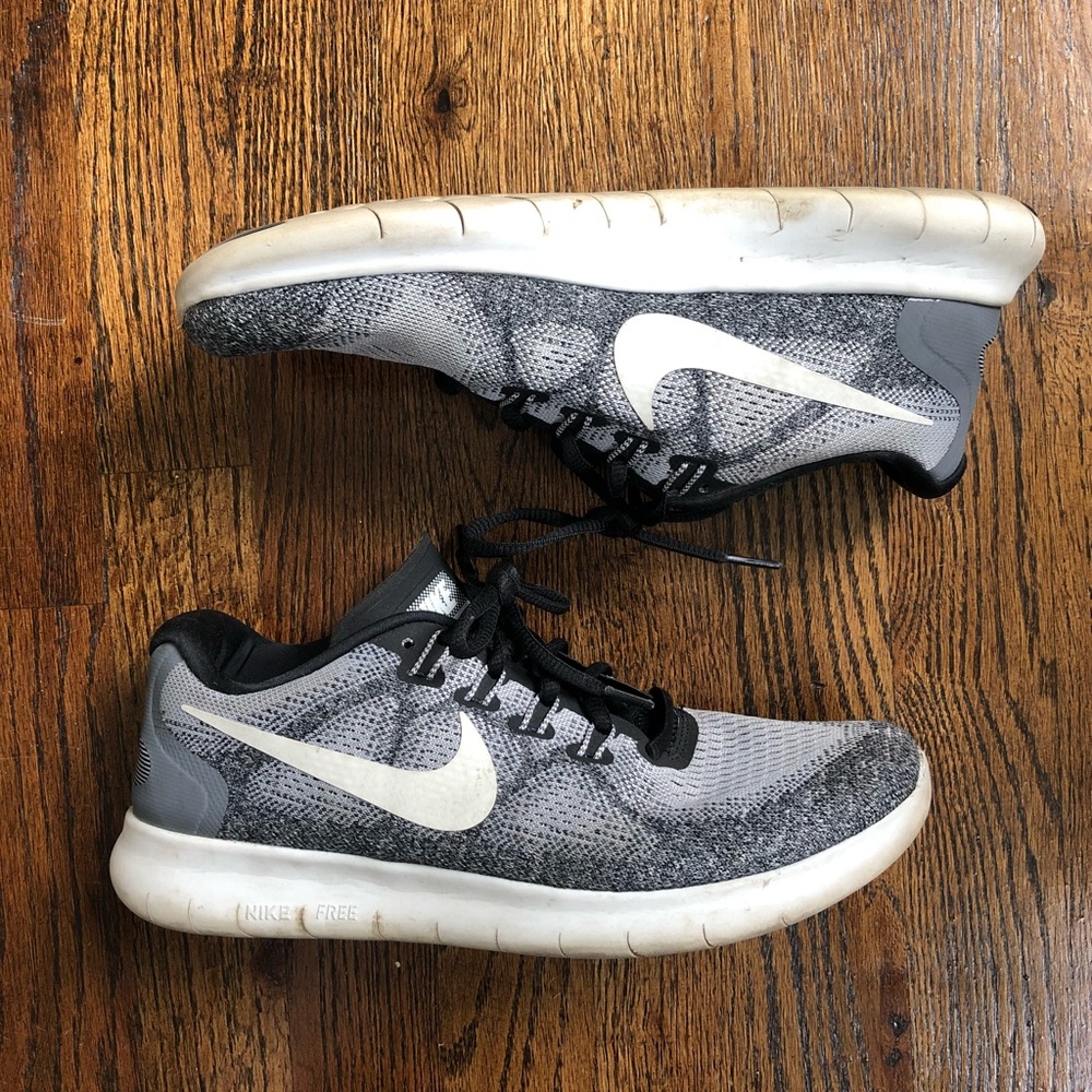 Worn Nike Sneakers